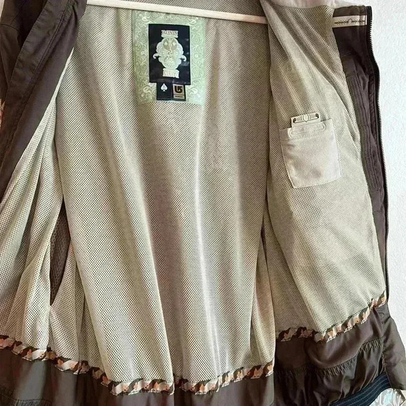 BURTON RONIN ROPER Men's Snow Jacket Brown S Rare‎ Y2K - Picture 7 of 10